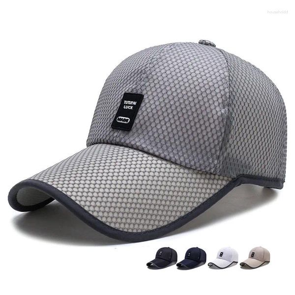 Cappellini da baseball di alta qualità TUTUPAI LUCK MADE Berretto da baseball per donna Uomo che corre Basket regolabile Mesh traspirante Snapback