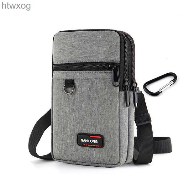 Bolsas para celular masculinas, bolsa de cintura ao ar livre, à prova d'água, camada única/dupla, caminhada, cintura, pochete, bolsa para telefone, acampamento, caça, bolsa tática YQ240131