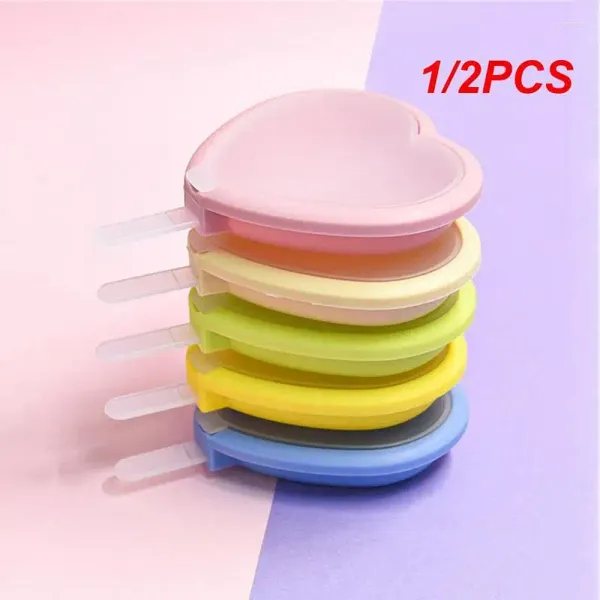 Moldes de cozimento 1/2pcs picolé molde sorvete doméstico cozinha gadgets caseiro lolly bolo rápido-criativo