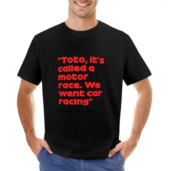 Herren-Poloshirts We Went Car Racing – Michael Masi T-Shirt, übergroßes Sommer-Top, Übergrößen, Herren-Trainingsshirt