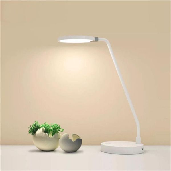 Originale Xiaomi youpin COOWOO Lampada da tavolo a LED Lampada da tavolo intelligente Protezione per gli occhi Luce regolabile 4000mAh Alimentazione 2USB Alimentazione mobile 30002209o