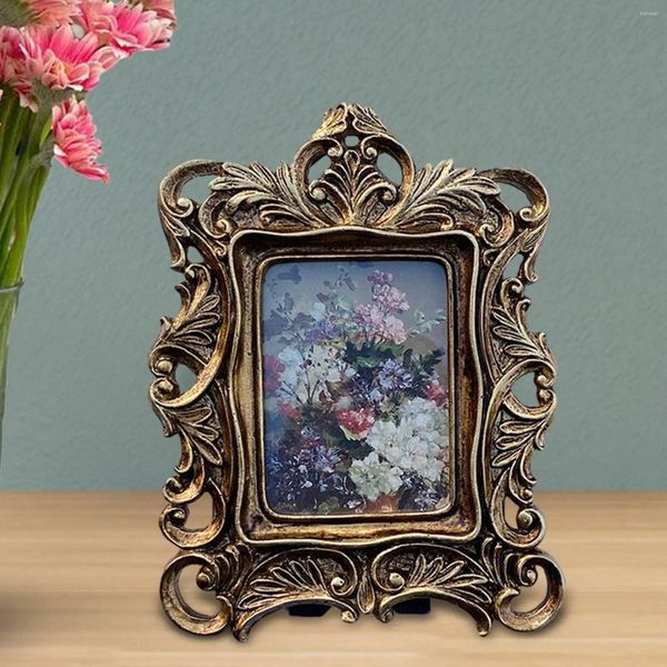 Frames Vintage Bilderrahmen Retro Po Gallery Art für Wohnzimmertisch Flur