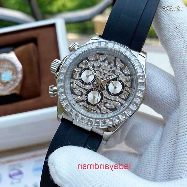 ZF Factory Made Designer Roless Brand Watch Live Broadcast Network Celebrity Die gleiche Marke Role Three Eye Ghost Face Mechanical My mit Originalverpackung pyj 8Z81