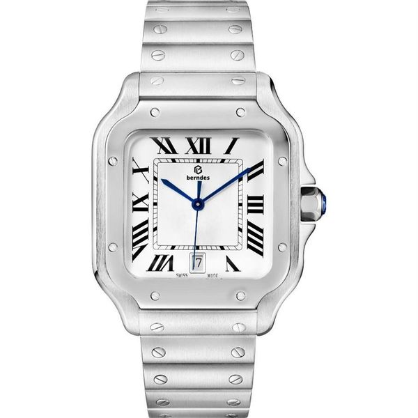 Relógio fashion casal relógios masculino 39 8mm feminino 35 1mm relógios de quartzo importados trabalho estável à prova d'água design325d