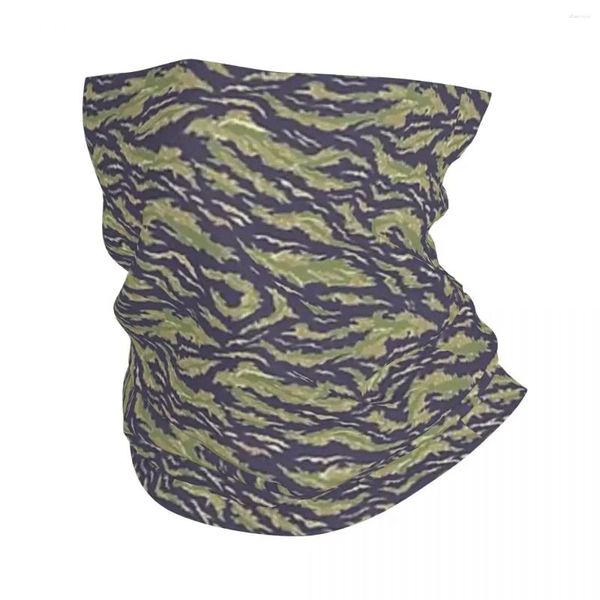 Schals Tiger Stripe Camouflage Bandana Halsmanschette Militär Camo Gesichtsschal Radfahren für Männer Frauen Erwachsene winddicht