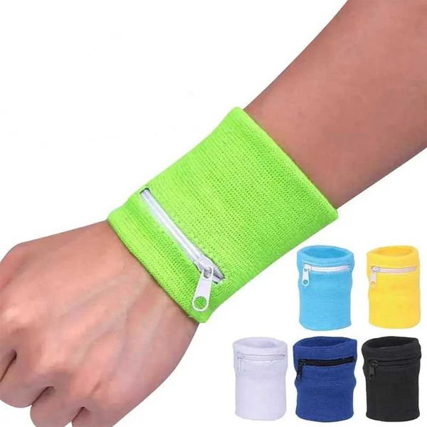 Handgelenkstütze Mini Männer Frauen Handgelenk Brieftasche Tasche Band Fitness Sport Reißverschluss Armband Laufen Fitnessstudio Radfahren Sichere Geldbörse Tasche Handgelenkstütze YQ240131