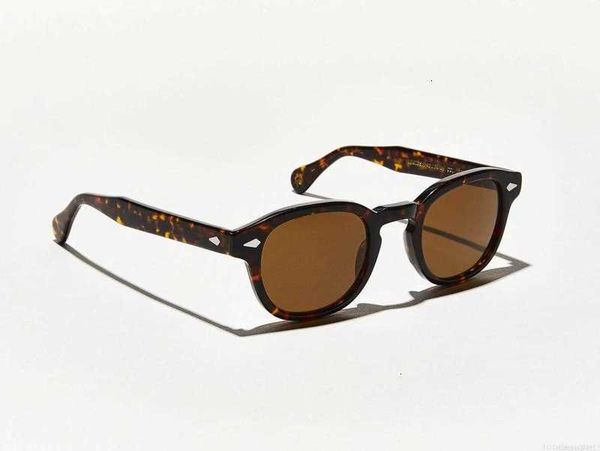 Sonnenbrille Top Qualität Johnny Depp Lemtosh Stil Sonnenbrille Männer Frauen Vintage Runde Tönung Ozean Objektiv Marke Design Transparente Rahmen Sonnenbrille mit Box XLO5