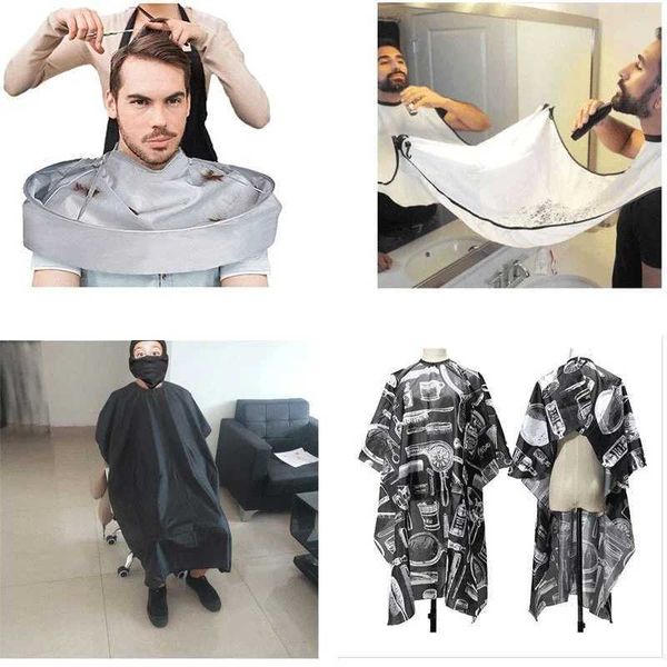 Cutting Cape Barber Hair Cutting Cloak Capes Cutting Apron Wrap Professional Hair Shave Apron Hair Gown Cover Hairdressing Cape Cover Cloth G240807
