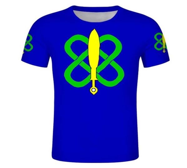 Yoruba People T-Shirt Custom Tribe Flag T-Shirt Yoruba Ethnische Kleidung Print Sport Nigeria National Streetwear T-Shirt 2206095735803