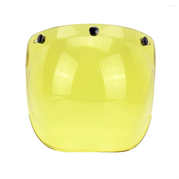 Мотоциклетные шлемы реактивный шлем пузырьковый козырек высшего качества с открытым лицом винтажный щиток для лобового стекла