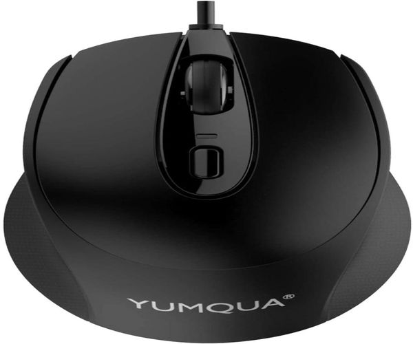 Mouse ottico per computer domestico e ufficio YUMQUA G222 Mouse silenzioso USB cablato con 2 livelli DPI regolabili80012001275937