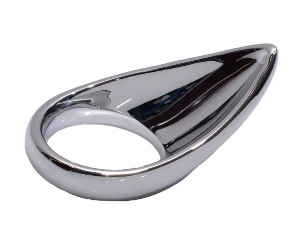 Anel peniano de metal em formato de lágrima, brinquedos sexuais para homens, brinquedos sexuais adultos para homens, anel peniano y18928041632163, 1 peça