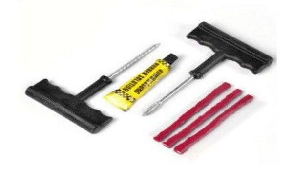 10 set çok 6pcsset otomobil otomatik tubeless lastik lastik delme fişi onarım kit8303463