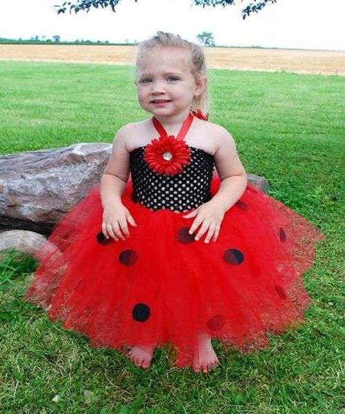 Halloween-Kleid Marienkäfer Baby Mädchen Tutu Kleid Partykleider für Kinder Mädchen Kleinkind Kleidung 1859278