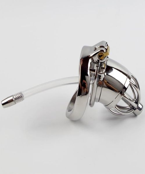 Edelstahlgerät mit Silikon-Harnröhrenkatheter-Spike-Ring, BDSM-Sexspielzeug für Männer, Gürtel CP2775913146, beste Qualität