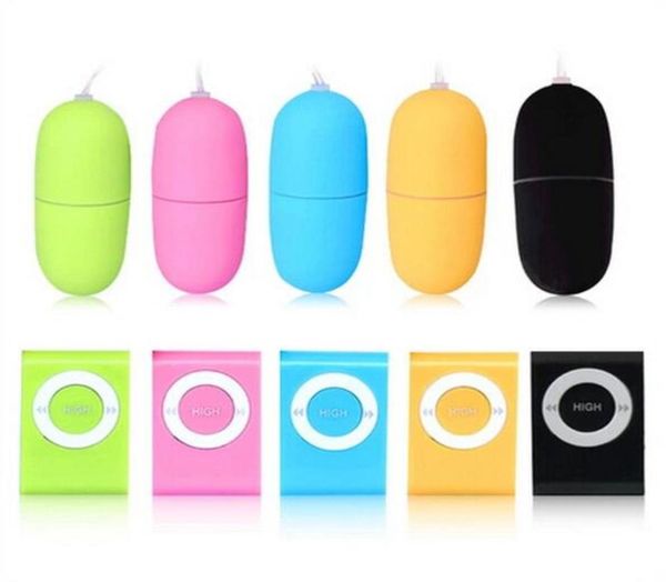 Impermeabile portatile senza fili MP3 vibratori telecomando donne che vibrano proiettili di uova massaggiatore per il corpo giocattoli del sesso prodotti per adulti G Spot3648335