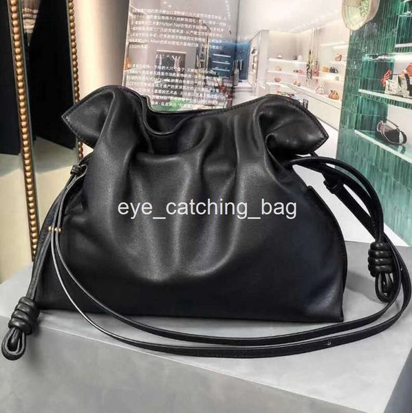 2024 Designer Flamenco Clutch Bag Mode Premium Rindsleder Marke Cloud Bags in vielen Farben Luxus Lucky Brache Mini Bucket