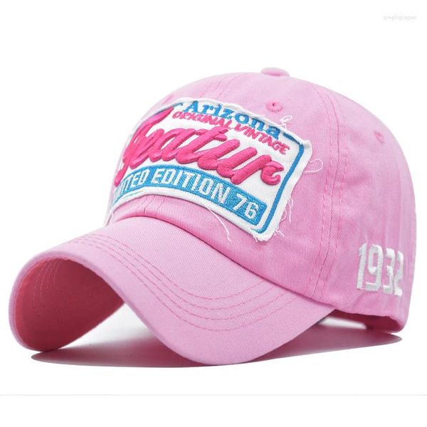 Cappellini da baseball IL KEPS Berretto da baseball da donna per uomo Cappello rosa Ricamato in 3D Trucker da uomo estivo Snapback in cotone Hip-Hop BQM093