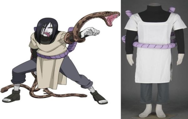 Fantasia de cosplay de Orochimaru fantasias de Halloween01234562472554