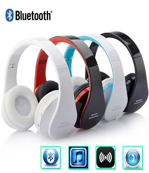 Cuffie stereo senza fili vivavoce pieghevoli Casque o auricolare Bluetooth auricolare senza fili per computer PC testa telefono Set5985509