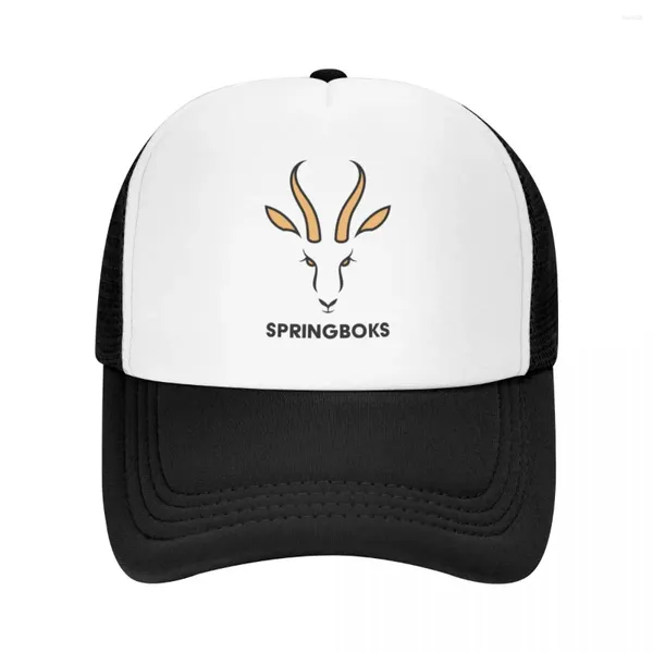 Ball Caps Springboks - Rugby World Champs 1994 2007 2024 Siyah ve Altın Beyzbol Kapağı Anime Dad Hat Snapback Erkek Kadınlar Kadın