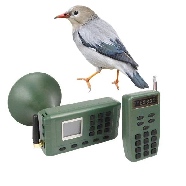 Halkalar Açık Elektronik Çiftlik Kuş Ses Tuzağı Birdsong Cihaz Quail Ses Arayanlar MP3 çalar Kuş Ses Dezi İsteğe Bağlı Uzaktan Kumanda