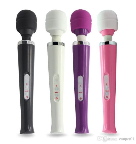 4 cores produtos sexuais vibradores para mulheres varinha mágica vibrador brinquedos sexuais para mulher máquina de sexo grande av massageador usb recarregável1910672