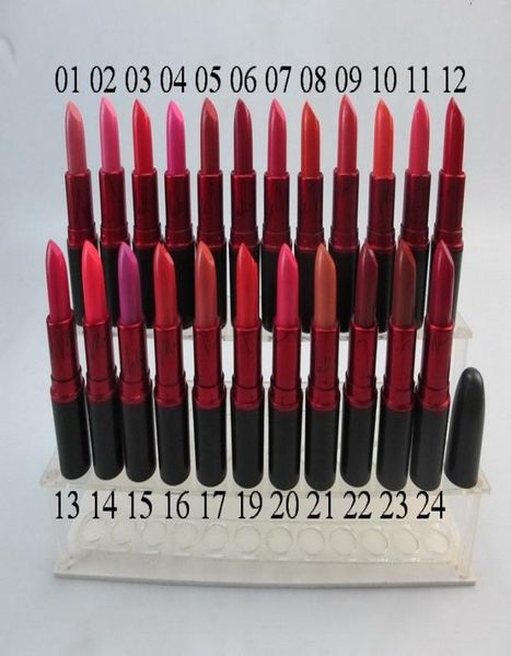 24 colori possono scegliere rossetto viva lustre rouge a levres 3g stick per labbra trucco2278943