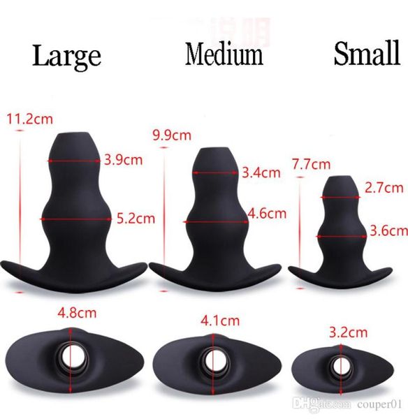 butt plug giocattoli del sesso anale speculum anale plug anale cavo pulizia clistere massaggio prostatico prodotti del sesso per uomo donna8771519