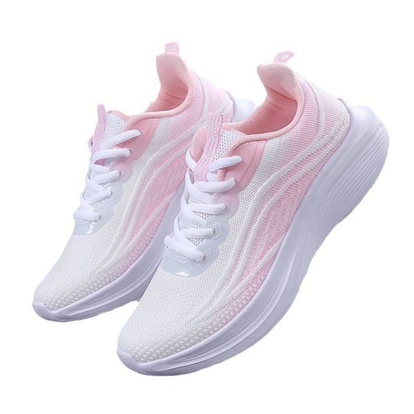 tênis de corrida de verão designer para mulheres tênis de moda branco preto rosa azul verde leve-013 superfície de malha mulheres treinadores esportivos ao ar livre tênis GAI