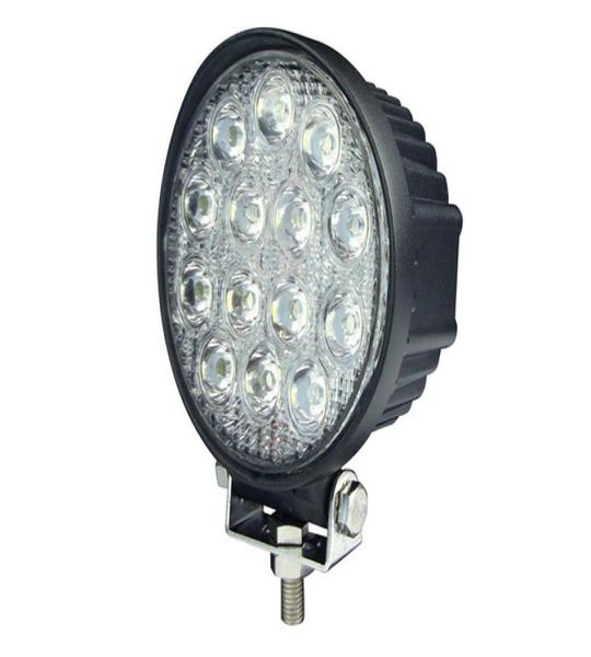 Acessórios para carro redondo 42w led luz de trabalho para caminhão boa à prova d'água peças automotivas 42w luz de acionamento de fábrica led holofote 4x41840959