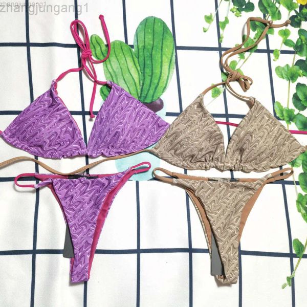 Designer-Sommer-Badeanzug für Damen, f, mit Buchstaben bedruckt, Bikini-Set, sexy Mode, Damen-Badebekleidung