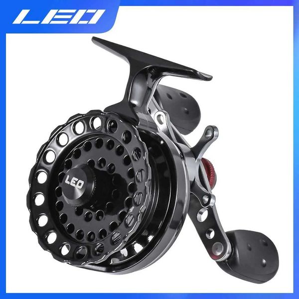 Canne da pesca per barche LEOFISHING Mulinelli da pesca su ghiaccio spinning professionali Bobine di merci 4 + 1BB 2.6 1 per canne da pesca Potenza massima 18 kg Accessori per la pesca YQ240301