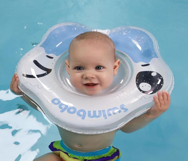 Wholebaby natação pescoço círculo infantil inflável banheira anel pvc nadar acessórios flutuantes para meninos e meninas dro6315536