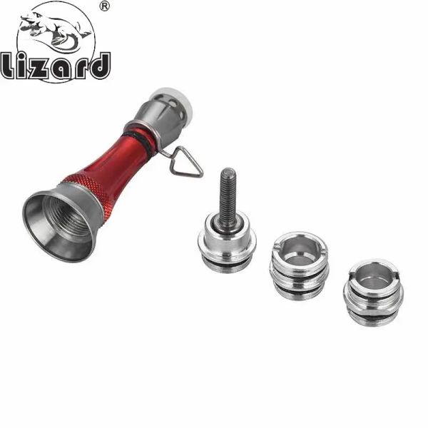 Tools Lizard Spinnrollenständer aus Aluminiumlegierung, leichter Balancer, Angelrolle, Spinngriff, Stabilisator, Ersatz der Angelrolle