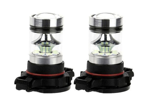 Nova luz 2x H16 5201 5202 9009 PS24WFF 8000K Azul de gelo 100W Bulbos de farol de LED kit FOG LUMPLO274539