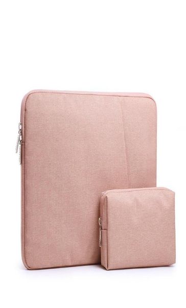 Capa de mochila para laptop, 13, 14, 15 polegadas, para hp, dell, notebook, bolsas de transporte de veludo, macbook air pro 133, à prova de choque, case5387580