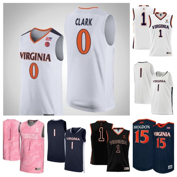 Virginia Cavaliers 0 Blake Buchanan 34 Jacob Groves 24 Maglia da basket Tristan How 22 Jordan Minor 21 Anthony Robinson 2 Reece Beekman 30 Christian Bliss 35 Bond III