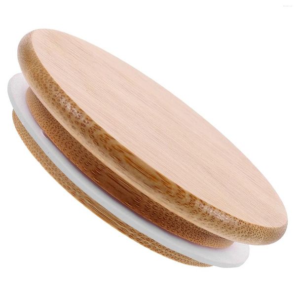 Set di stoviglie Bollitore per acqua fredda Coperchio Tazza in acciaio inossidabile di vetro Teiera in legno di bambù per uso domestico Bottiglia per brocca per cucina