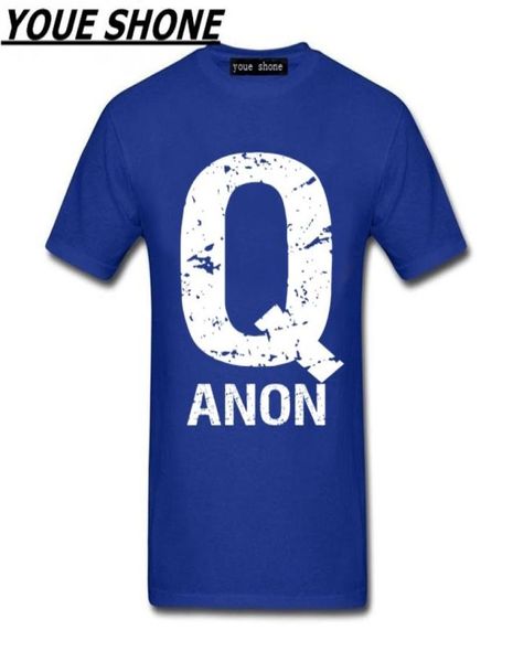 QAnon dom Bewegung T-shirts männer Q Anon White Rabbit T-shirts Brief gedruckt t-shirt cool man sommer t-shirt camisetas pullove7213522