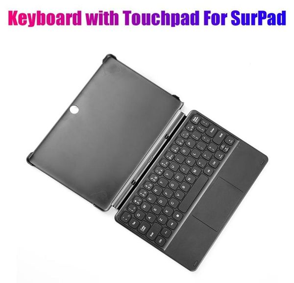 Teclados Teclado para Chuwi SurPad 101 polegadas Tablet Stand Case Capa com Touchpad Docking Connect7231606