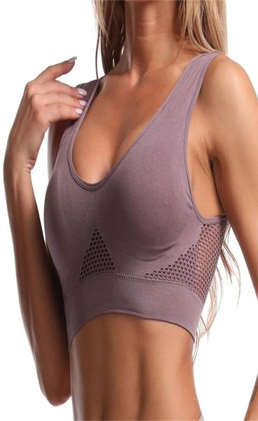 Top sutiãs esportivos bralette colheita fitness ginásio correndo roupa interior feminina push up sutiã plus size yoga sutiã bh 2205188622746