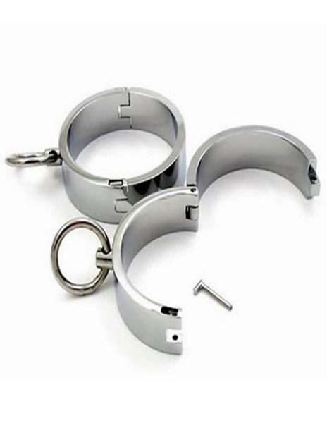 Metallo Circolare Caviglia Bondage Restraint Schiavo Mano BDSM Giocattoli del sesso per coppia Giochi per adulti Giocattoli erotici C181127013586063