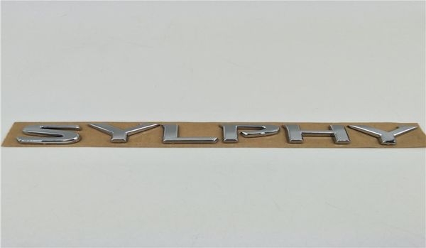 Novo estilo para emblemas Nissan Sylphy letras do logotipo do porta-malas traseiro placa de identificação2844582