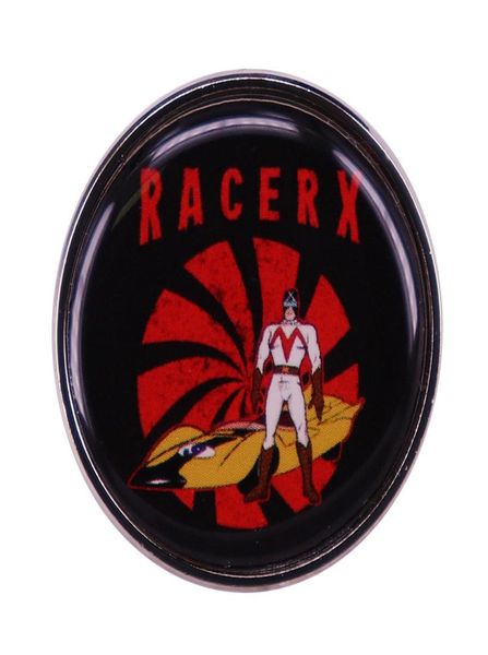 Rex Racer X Speed Racers Emaille Pin Film Badge Brosche01236775849