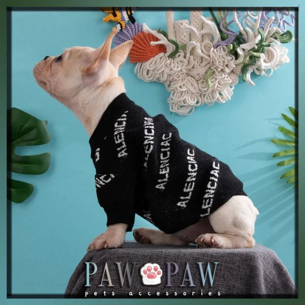 Suéter PawPaw Deisign Suéter para Cães Gatos Roupas para Cães de Alta Qualidade Moda Confortável Roupas para Animais de Estimação Outono Inverno