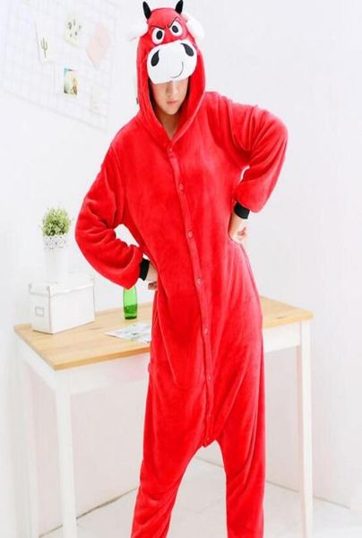 Dinosauro unisex Erba Orso Kigurumi Pigiama Animale adulto Tutina Cosplay Outfit Costume anime Cartoon Tute Indumenti da notte per le donne2169467