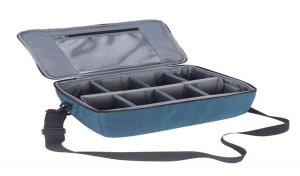 Bolsa de lente de câmera dslr à prova d'água, bolsa de proteção para inserção, bolsa de transporte acolchoada para lentes aa2203241097901