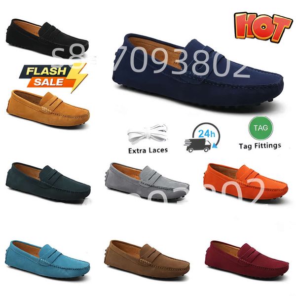 Sapatos casuais masculinos gorro de carga geral sapato deslizamento em preto cinza castanha teal doce masculino tênis esportivos casuais