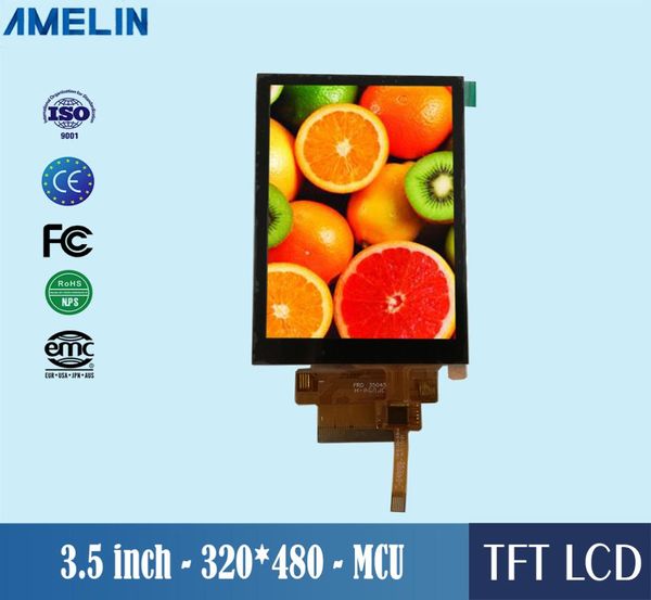 Painéis de tela de toque para tablet LCD de 35 polegadas 320480 TFT com driver ILI9488 IC e interface MCU panel8667642